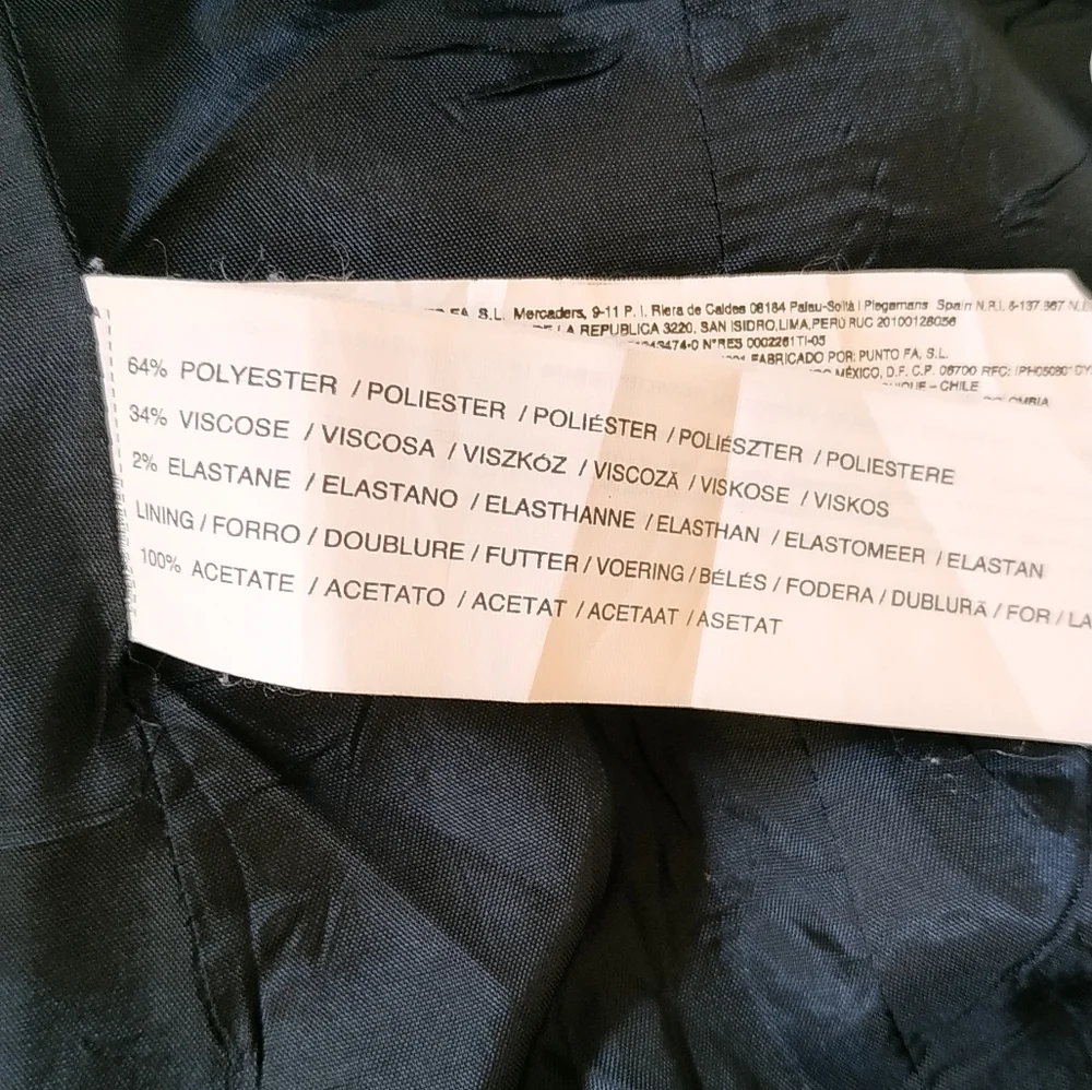 Mango Suit Blazer Black - Picture 15 of 17